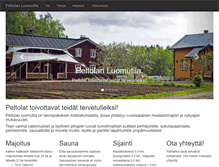 Tablet Screenshot of peltolanluomutila.com